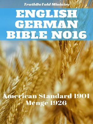 cover image of English German Bible №12